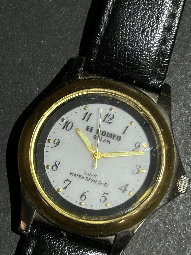 ● コレクター必見 EE ROMEO ソーラー メンズ 腕時計 男性 時計 小物 コレクション Zr102拍卖