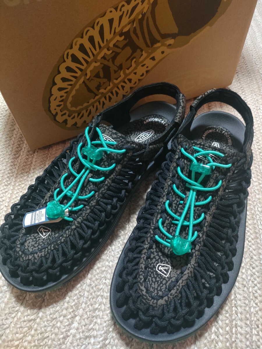 新品 KEEN アトモス 別注 ユニーク ATMOS JADE REMIX 26.5cm キーン UNEEK エレファント サンダル スニーカー メンズ拍卖