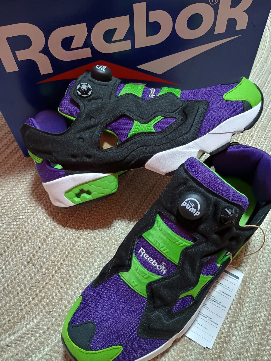 新品 定価24200 Reebok INSTA PUMP FURY '94 LOST OG 28cm リーボック ポンプフューリー エヴァンゲリオンカラー パープル拍卖