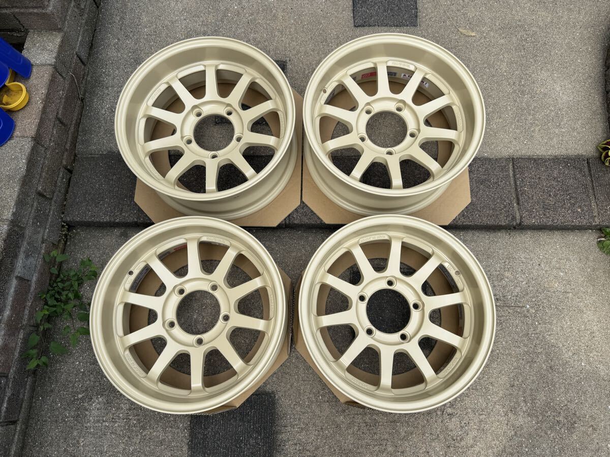 RAYS A LAP J デザートイエロー DESERT EDITION MI 16インチ 5H PCD 139.7 6.5J -15 108.8 保管品 ジムニー ノマド シエラ JC74 JB74 JB64拍卖
