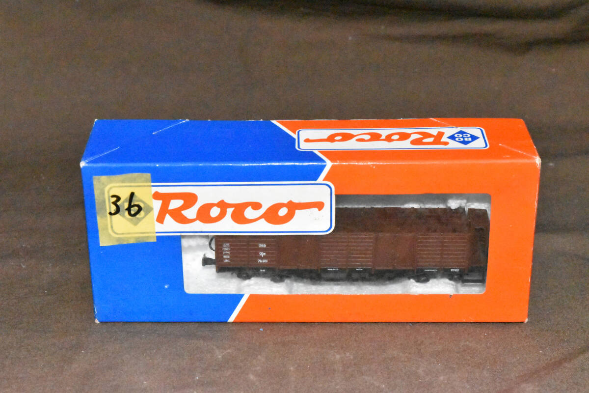 ●☆【入手困難 貴重品】メーカー在庫無 絶版 ROCO 貨車 1拍卖