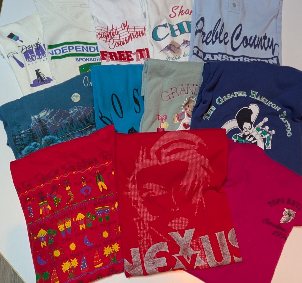 まとめ売り ヴィンテージ シングルステッチTシャツ 12枚セット 90s USA製含む 古着 レトロ 洗濯済み アメカジ 半袖Tシャツ XL拍卖