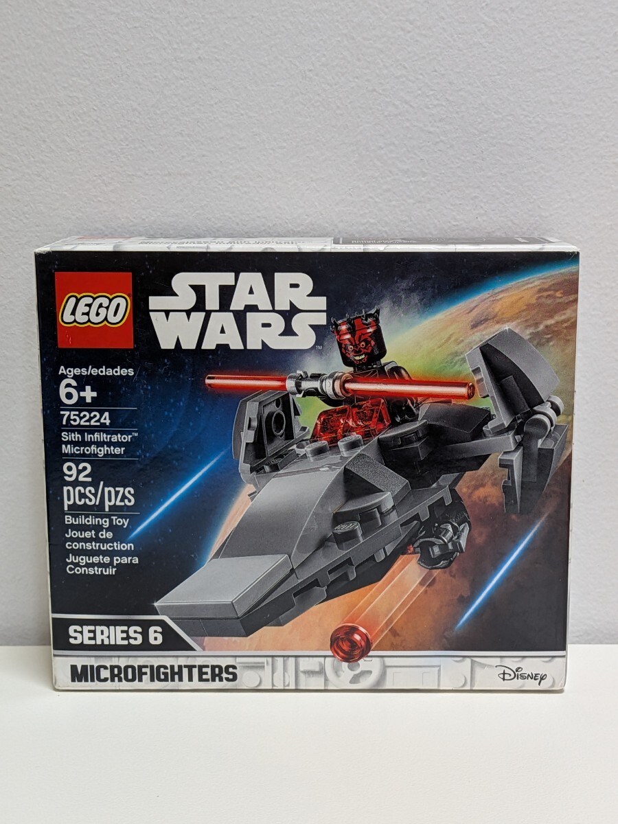 LEGO スターウォーズ レゴStar Wars Sith Infiltrator Microfighter 75224 シス・インフィルトレーター並行輸入拍卖