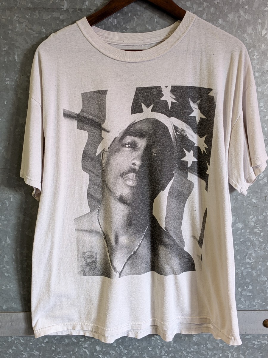 バント バンドTシャツ TUPACLサイズ 古着 ヴィンテージ 白拍卖