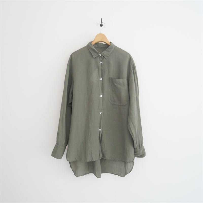 2023SS / SPICK&SPAN スピックアンドスパン / ガーメントダイラミーシャツ / 23050200808020 / 2410-0415拍卖