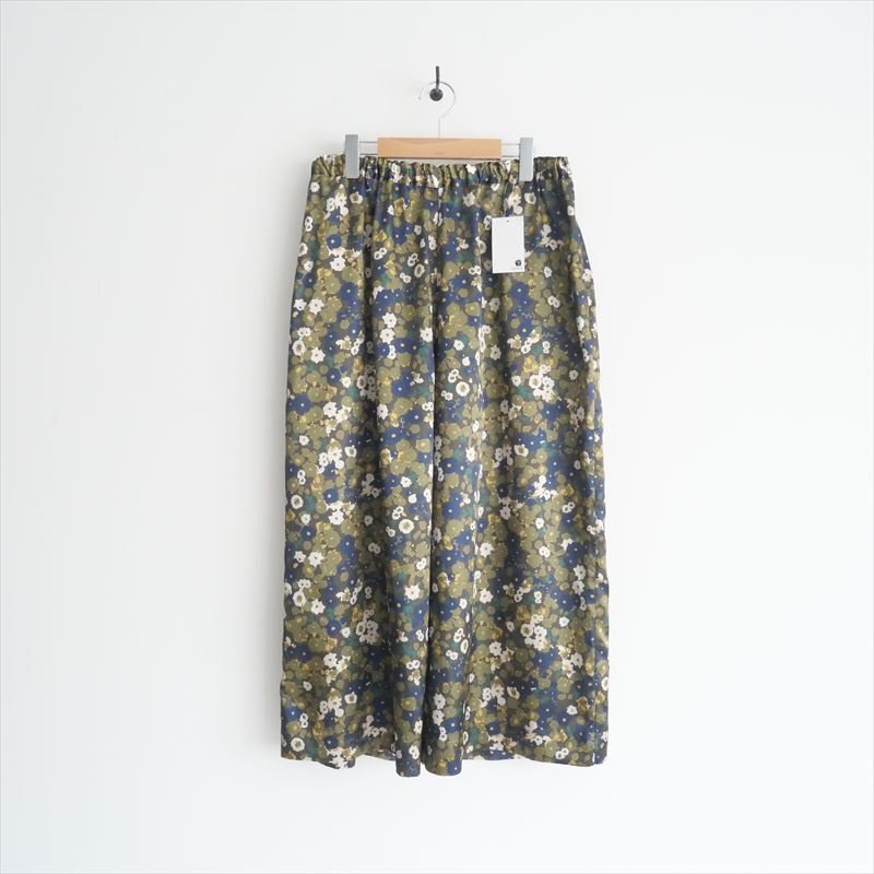 2023AW / journal standard luxe / サテンフラワープリントワイドeasyパンツ / 23030440900030 / 2504-1075拍卖