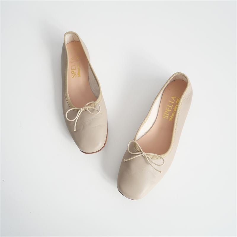 2023AW / TOMORROWLAND購入品 トゥモローランド / SPELTA スペルタ / IMMA ナッパレザー バレエシューズ 36 / 33-01-35-01032 / 2411-0410拍卖