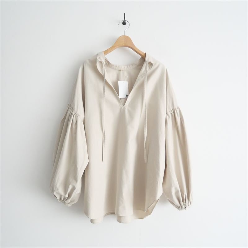 2023AW / Plage プラージュ / オックスボリュームブラウス / 23051922901040 / 2411-0244拍卖