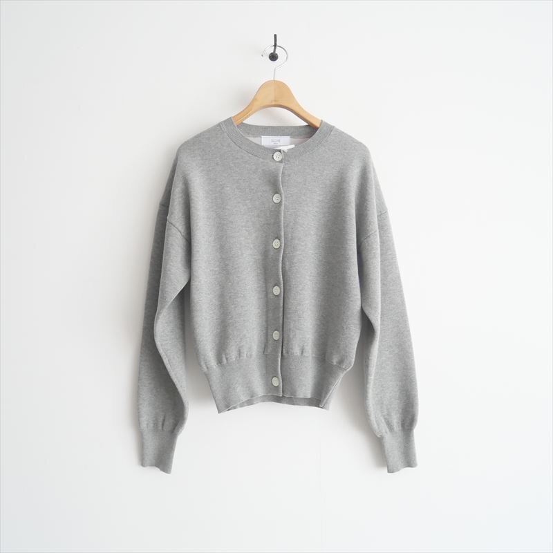 2025SS・人気完売品 / SLOBE IENA スローブイエナ / ダブルフェイスクルーカーディガン / 25080912209010 / 2504-0779拍卖