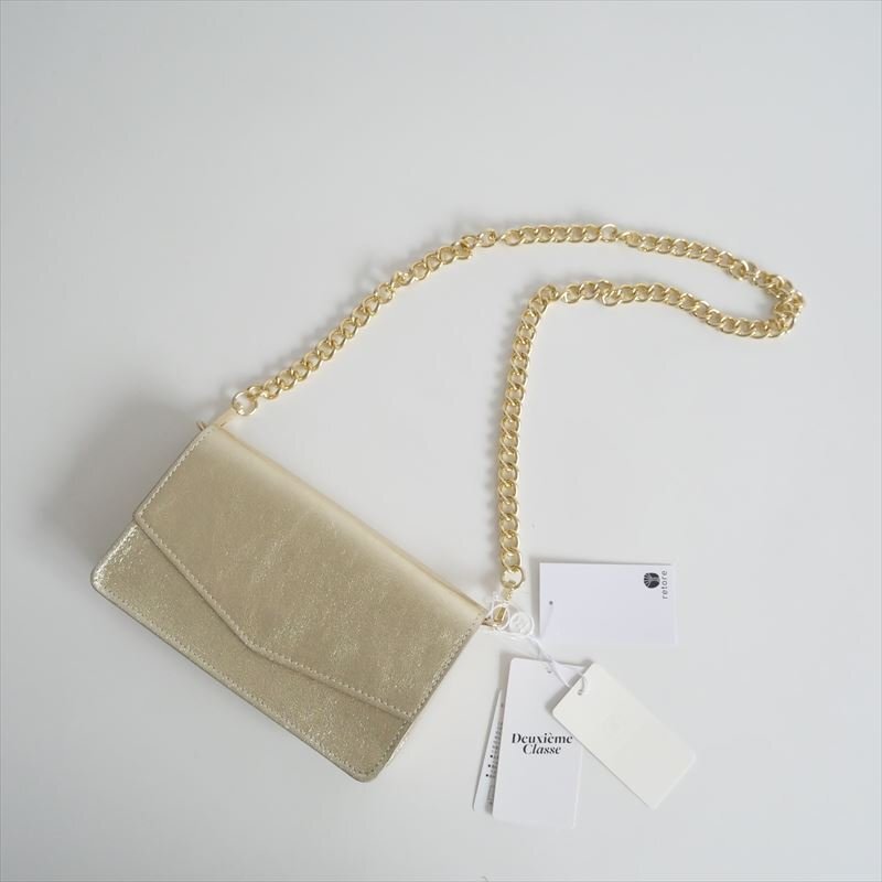 2025SS / 未使用 / DEUXIEME CLASSE購入品 / AULENTTI オウレンティ / CHAIN BAG バッグ / 25092510000610 / 2502-0522拍卖
