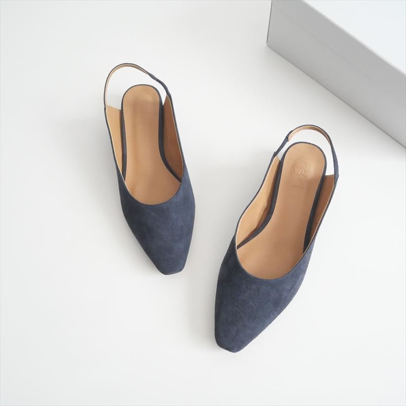 2025SS / SPICK&SPAN スピックアンドスパン / ポインテッドバックストラップシューズ 37 / 25093210006210 / 2506-0261拍卖