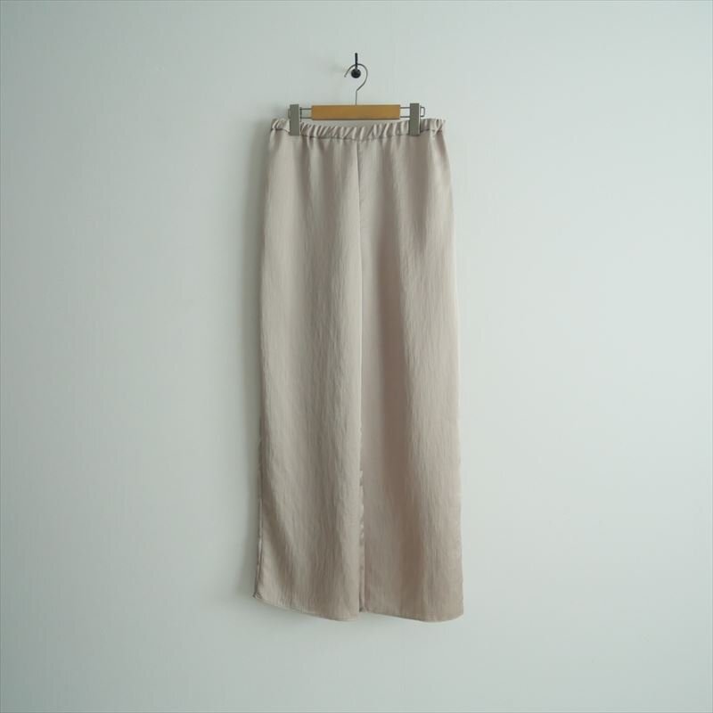 2025SS / 未使用 / Edition エディション / TOMORROWLAND / サテンヨウリュウ イージーパンツ 34 / 34045104016 / 2507-0018拍卖