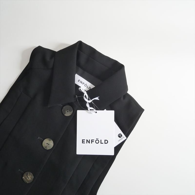 2024AW・人気完売品 / 未使用 / ENFOLD エンフォルド / CLASSIC VEST ベスト 38 / 300HA230-0340 / 2508-0104拍卖