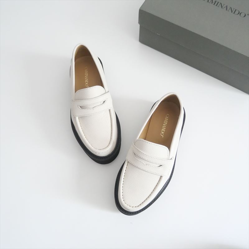 2023・人気完売品 / L'Appartement同型お取扱い / CAMINANDO カミナンド / PLATFORM LOAFERS ローファー 5 / 2500-0166拍卖