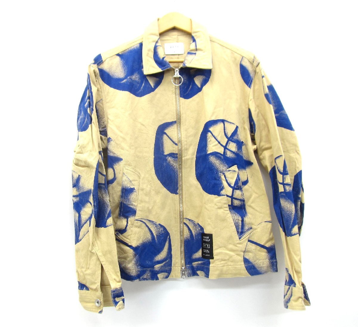 AKTR アクター B.B. DOT ZIP UP WORK JACKET ジャケット SIZE:M メンズ □UF4455拍卖