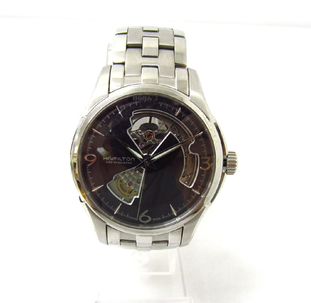 ハミルトン HAMILTON H325651 ジャズマスター オープンハート 自動巻き メンズ★AC26522拍卖