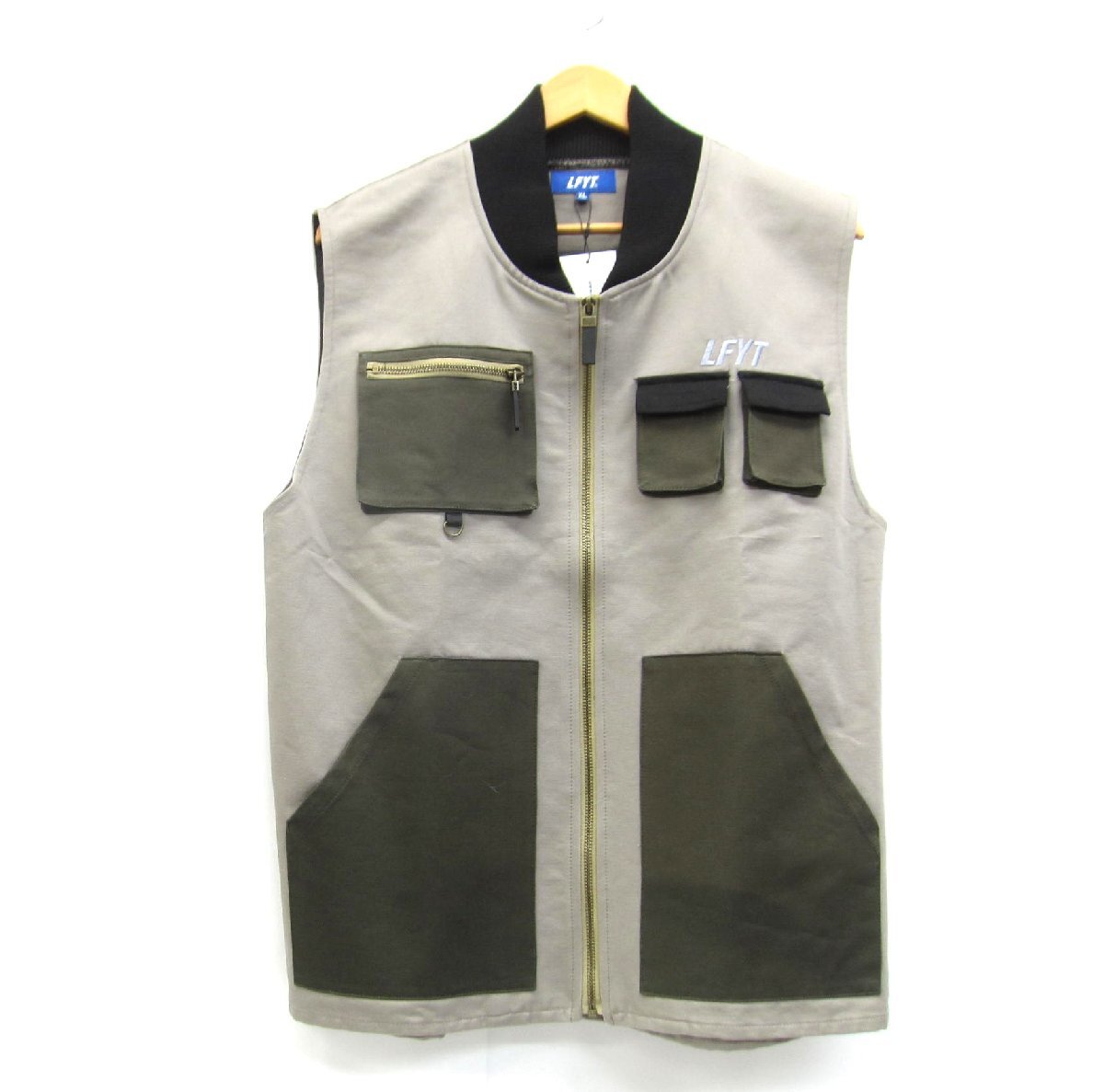 LFYT ラファイエット TONAL MULTI POCKET VEST LS240901 ベスト SIZE:L メンズ 衣類 □UF4442拍卖