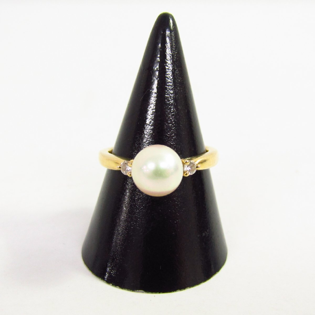 K18 金 リング 指輪 約4.1g 約11号 ▼AC26440拍卖