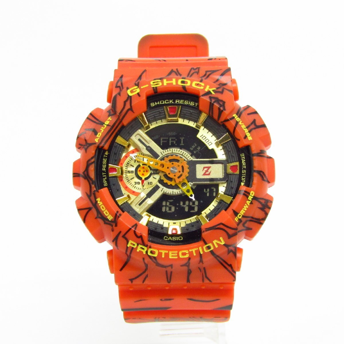 CASIO カシオ G-SHOCK ジーショック × DORAGON BALL Z ドラゴンボール GA-110JDB 腕時計 ▼AC26493拍卖