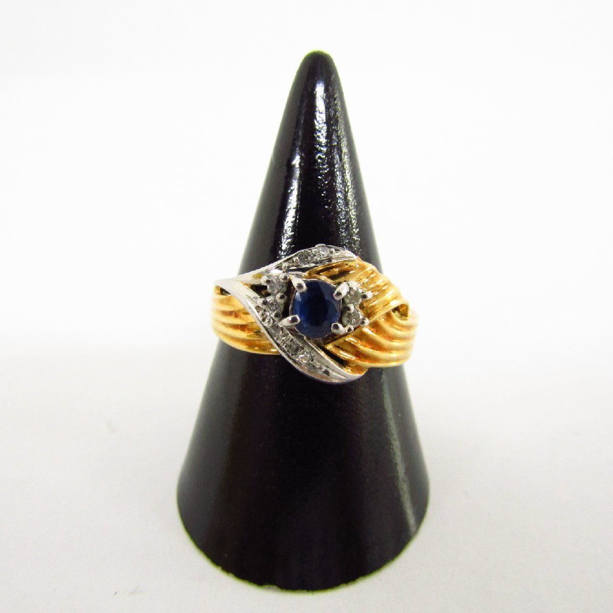 K18 Pt900 金 リング 指輪 約4.3g 約12号 ▼AC26498拍卖