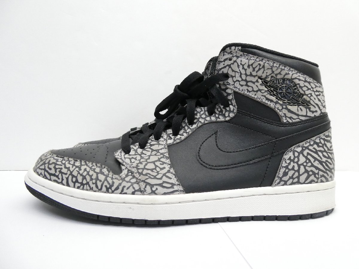 ナイキ NIKE AIR JORDAN 1 RETRO HIGH Un Supreme 839115-013 size:29.0cm スニーカー 靴 △WT4487拍卖