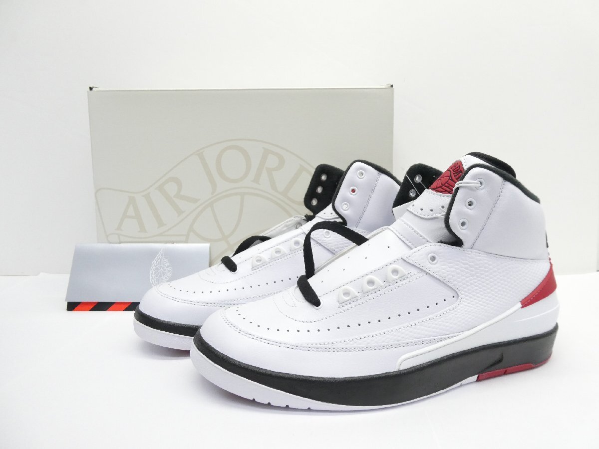 ナイキ NIKE AIR JORDAN 2 RETRO Chicago 2022 DX2454-106 size:27.0cm スニーカー 靴 △WT4498拍卖