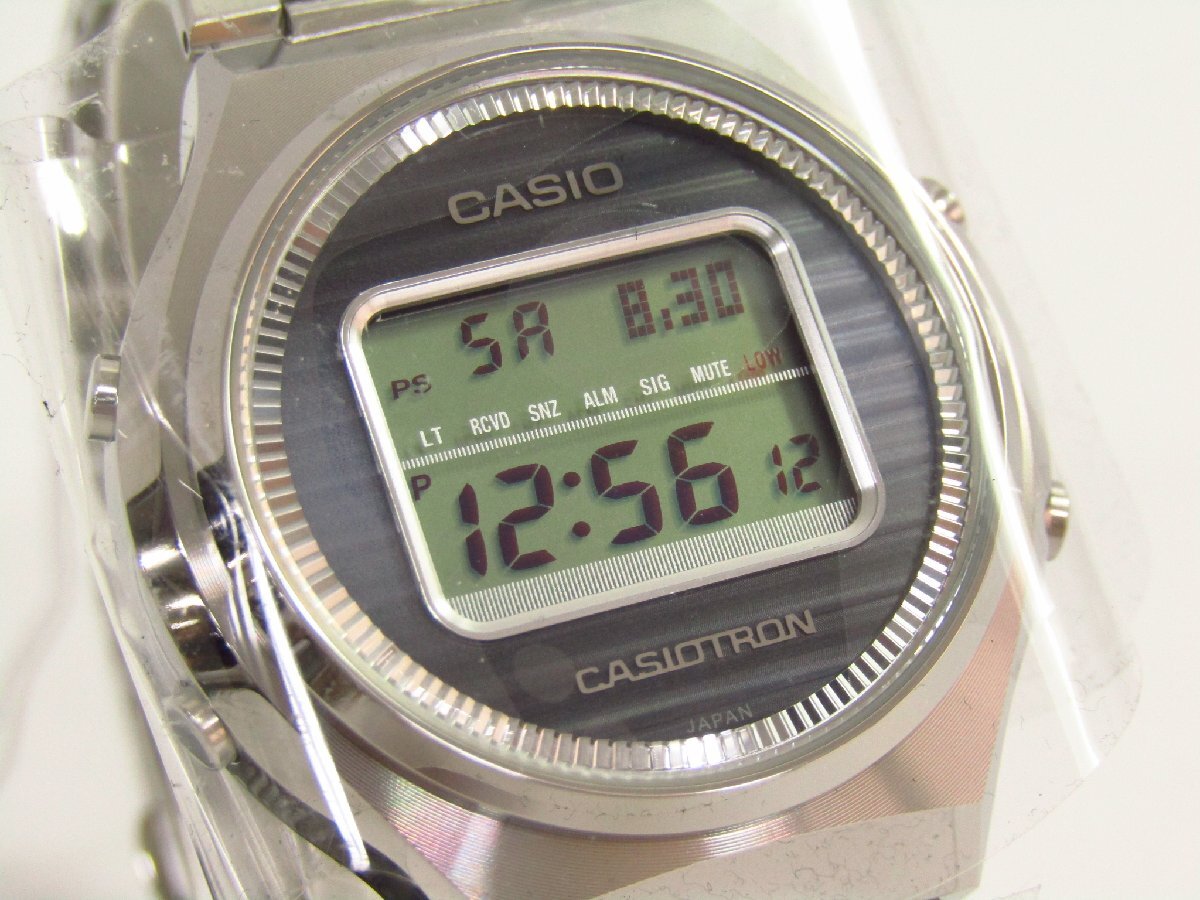 未使用 CASIO CASIOTRON カシオトロン 50th TRN-50-2AJR 世界限定4000本 腕時計▽Y2774拍卖