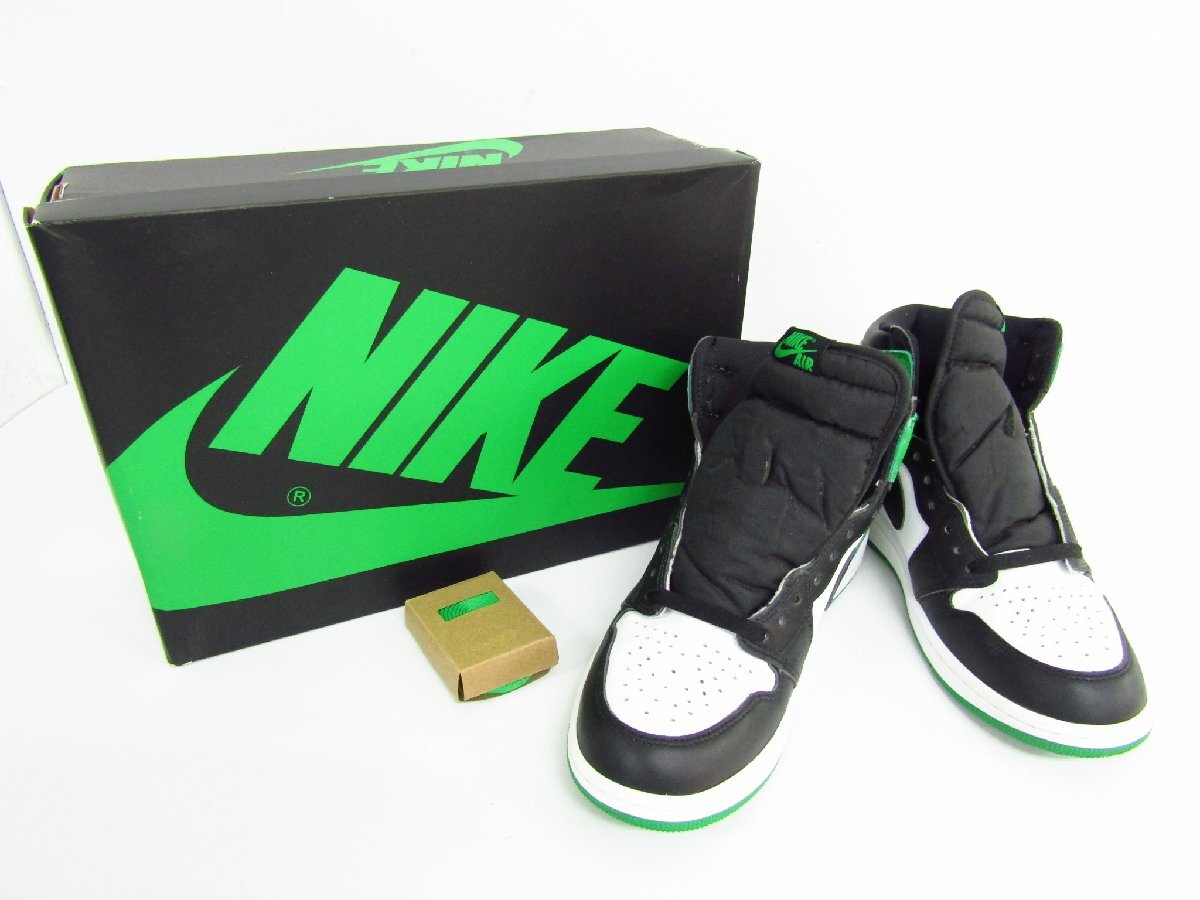 NIKE ナイキ AIR JORDAN 1 RETRO HIGH OG DZ5485-031 Lucky Green SIZE:27.0cm★SH8220拍卖