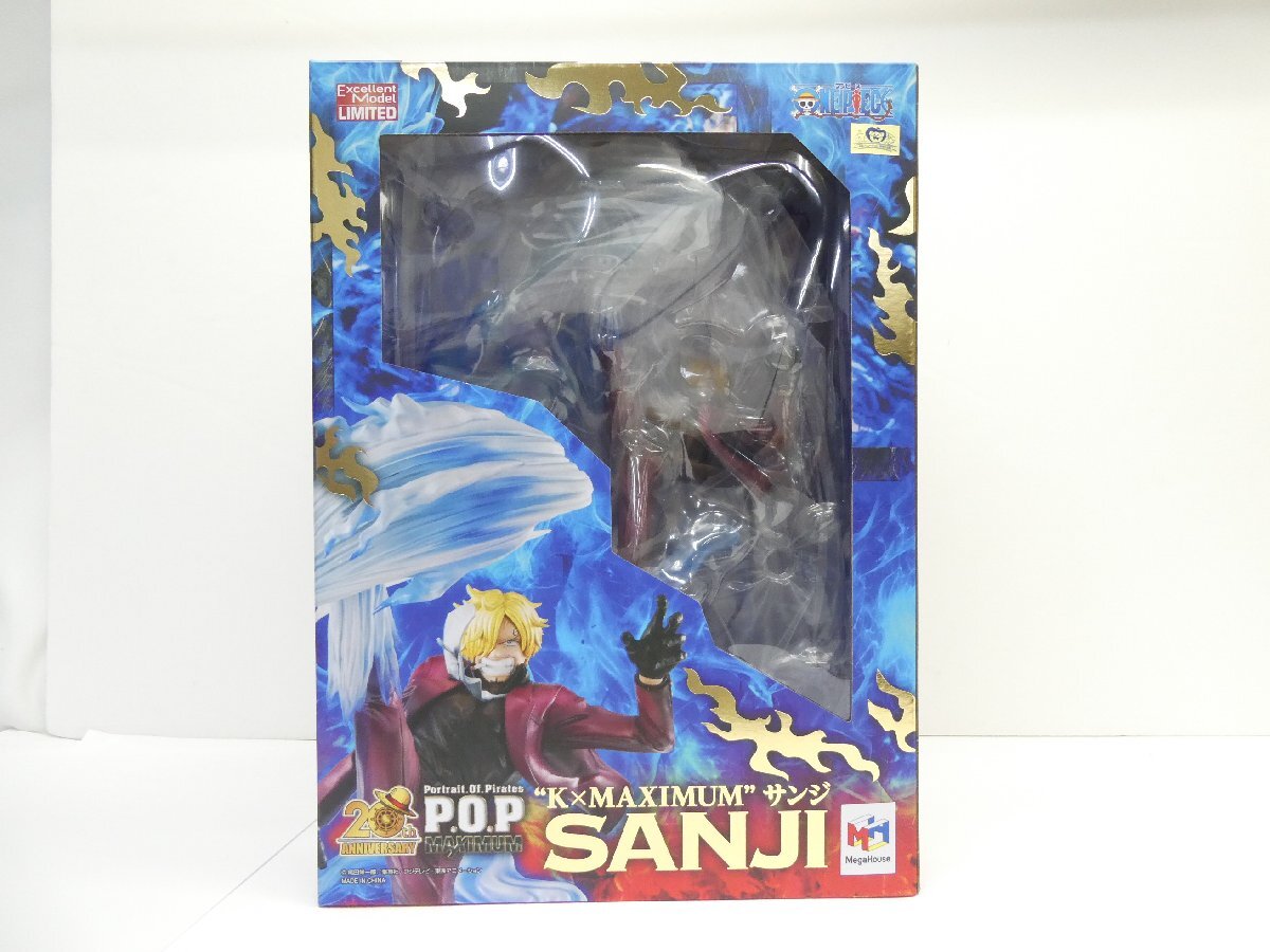 未開封 Portrait.Of.Pirates ワンピース K×MAXIMUM サンジ フィギュア △WH5419拍卖