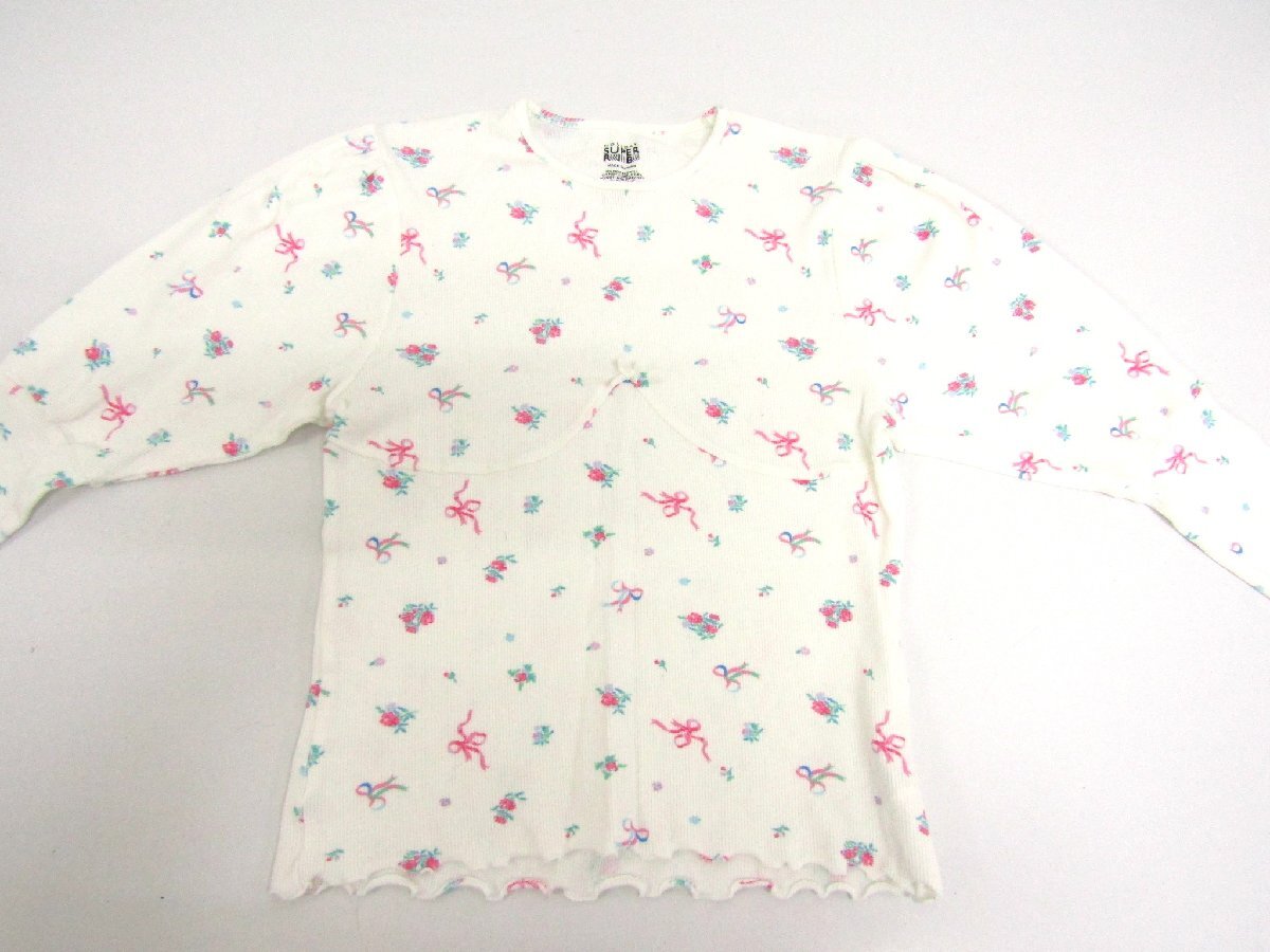 HOLIDAY ホリデイ SUPER RIB CREWーNECK TOP RIBBON 23101013★FL1259拍卖