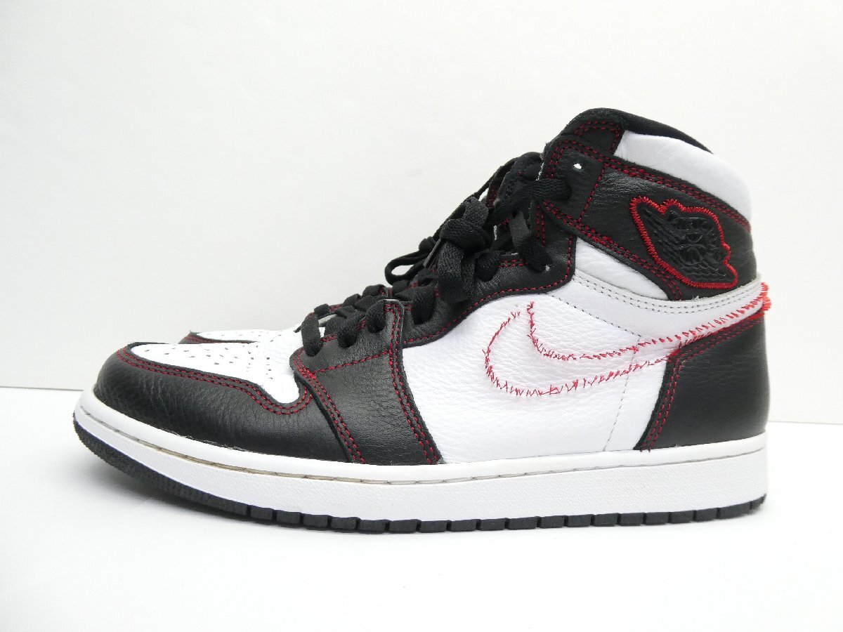 ナイキ NIKE AIR JORDAN 1 RETRO HIGH OG DEFIANT CD6579-071 size:27.5cm スニーカー 靴 △WT4535拍卖