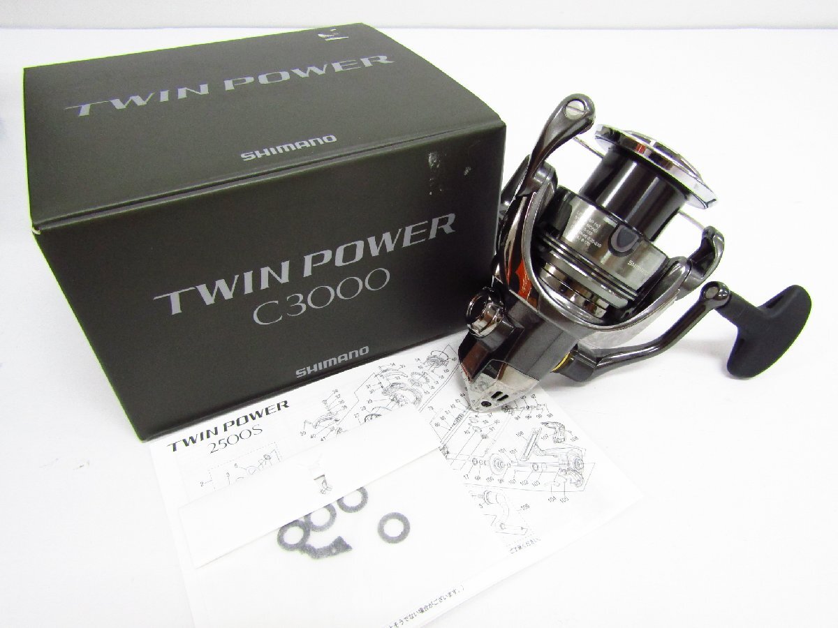 SHIMANO シマノ 24.ツインパワー C3000 スピニングリール★SP11327拍卖