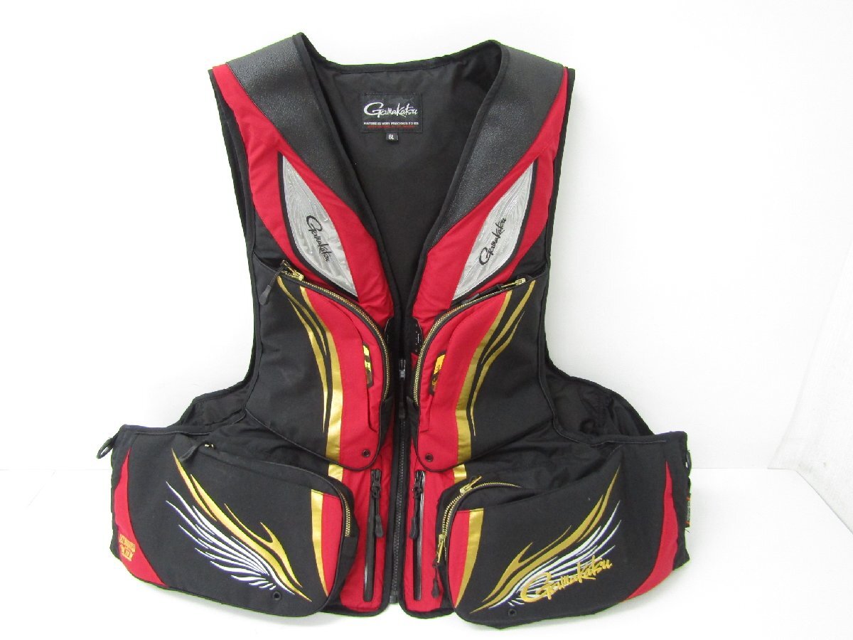 gamakatsu がまかつ フローティングベスト GM2197 サイズ:5L★SP11295拍卖