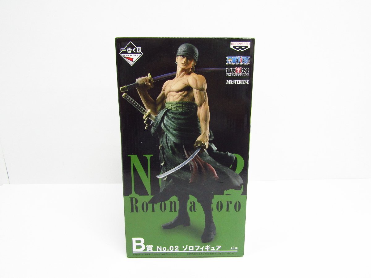 一番くじ ワンピース THE BEST EDITION B賞 No.02 ゾロ フィギュア★TY15346拍卖
