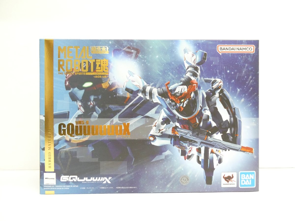 未開封 METAL ROBOT魂 SIDE MS GQuuuuuuX 機動戦士Gundam GQuuuuuuX フィギュア △WH5457拍卖