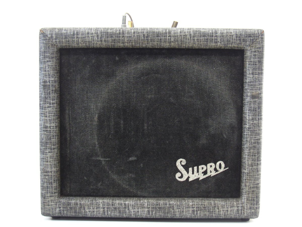 Supro 1624T Dual Tone T2877 1958製 Vintage フットスイッチ付き #UD4120拍卖