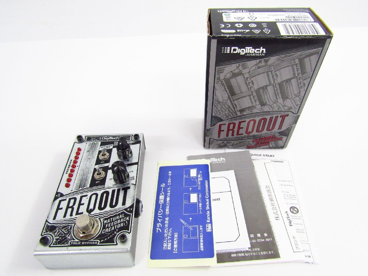DigiTech FREQOUT デジテック エフェクター 動作確認済み ▼G5027拍卖