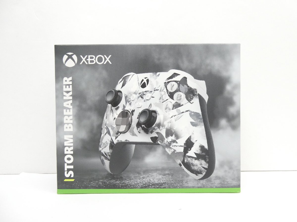 未開封 Xbox ワイヤレス コントローラー ストームブレイカー ゲーム周辺機器 △WE2478拍卖