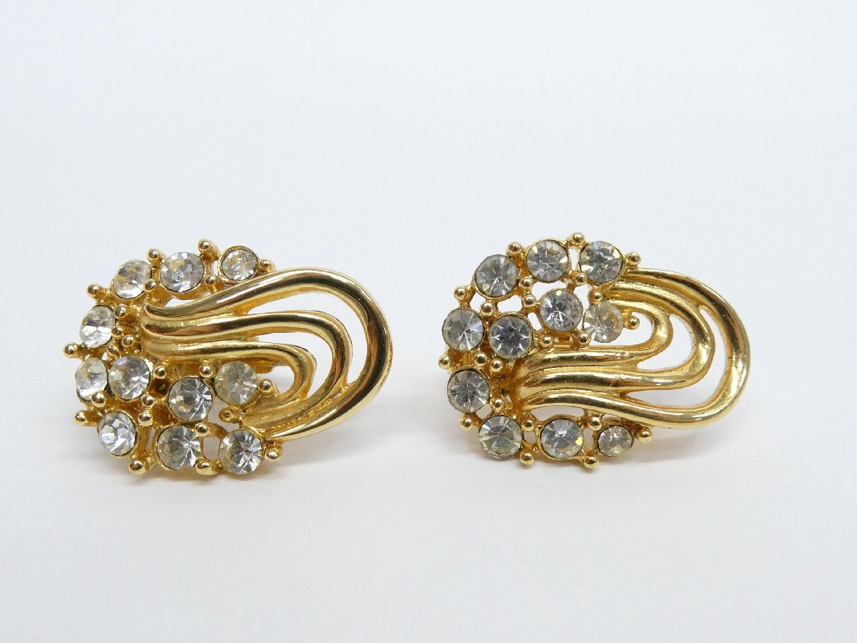 ジバンシィ GIVENCHY ヴィンテージ イヤリング △WP2742拍卖