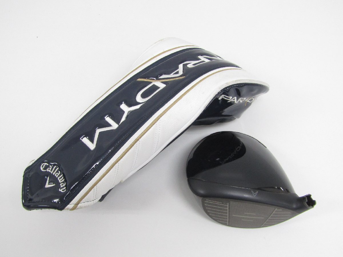 Callaway キャロウェイ PARADYM X ドライバーヘッド 10.5 ヘッドカバー付き ゴルフ ◆SP11374拍卖