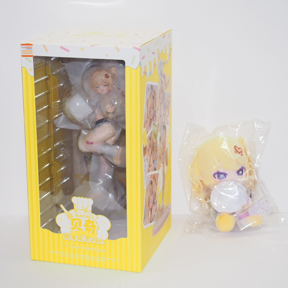 【未開封】グッドスマイルカンパニー アズールレーン バッチ アニバーサリーイラストVer. ぬいぐるみセット 1/7 フィギュア ∴WQ108拍卖