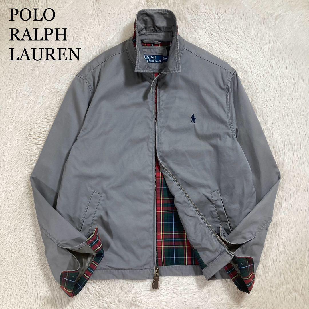 90s POLO RALPH LAUREN ポロラルフローレン ドリズラージャケット ポニーロゴ ブルゾン コットン拍卖