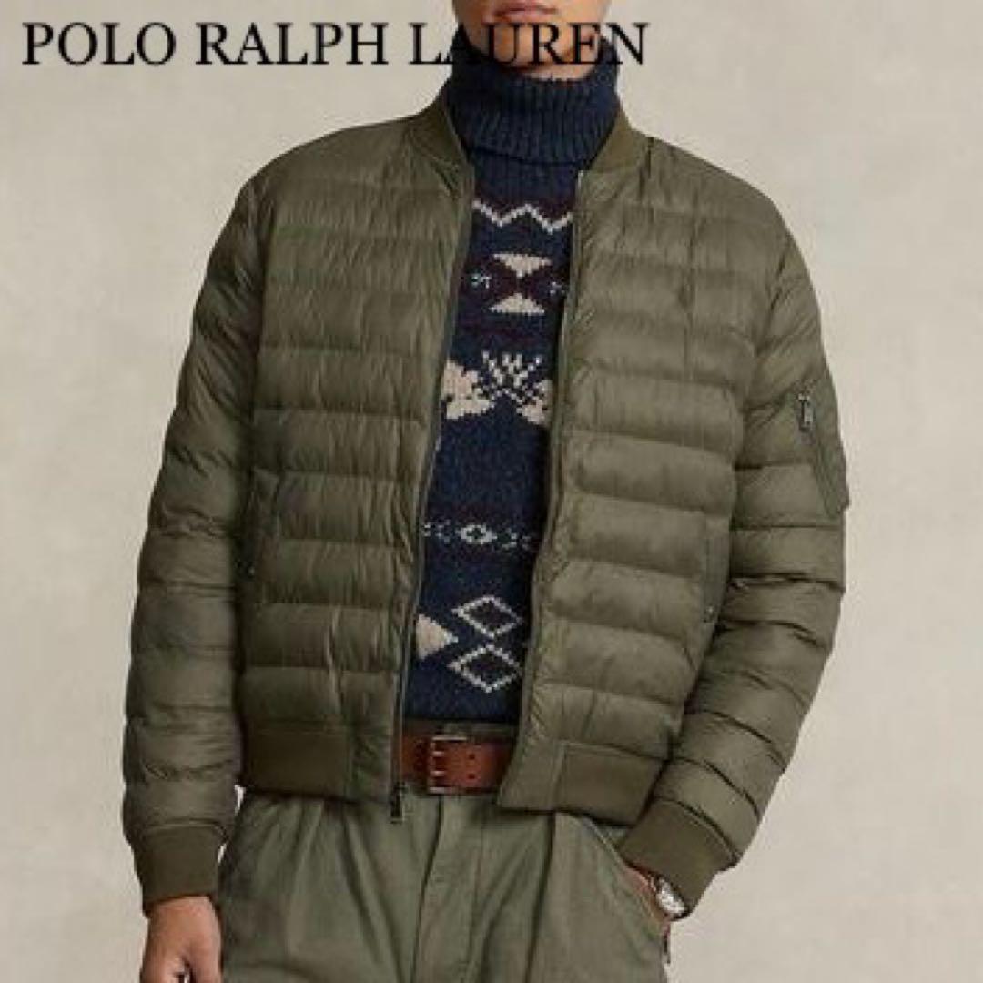 未使用タグ付 POLO RALPH LAUREN ポロラルフローレン ボンバージャケット MA-1 フライトジャケット パッカブル拍卖