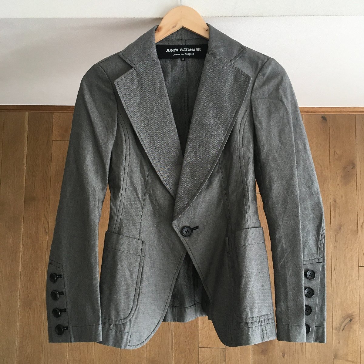 即決 美品 AD2005 JUNYA WATANABE ジュンヤワタナベ COMME des GARCONS コムデギャルソン ジャケットSS TM拍卖