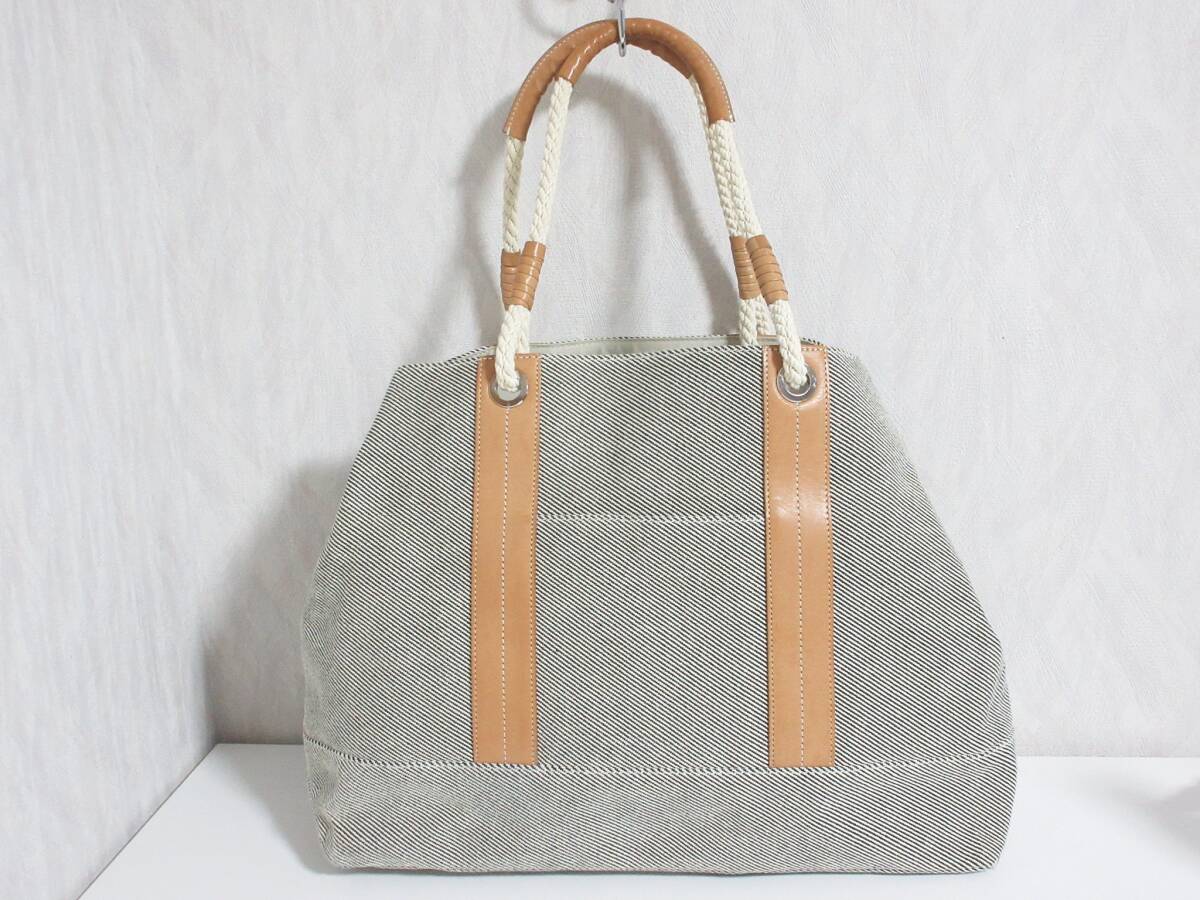 TO BE CHIC トゥービーシック キャンバス トートバッグ ブラック ホワイト hj1508拍卖