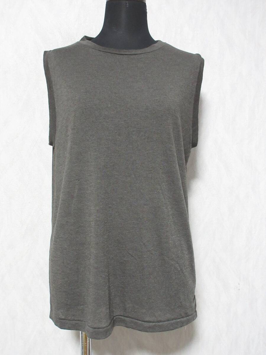 SLOBE IENA スローブイエナ 24SS 24SS スラブ天竺ノースリーブTEE カットソー 24-070-912-3240-2-0 yg7399拍卖