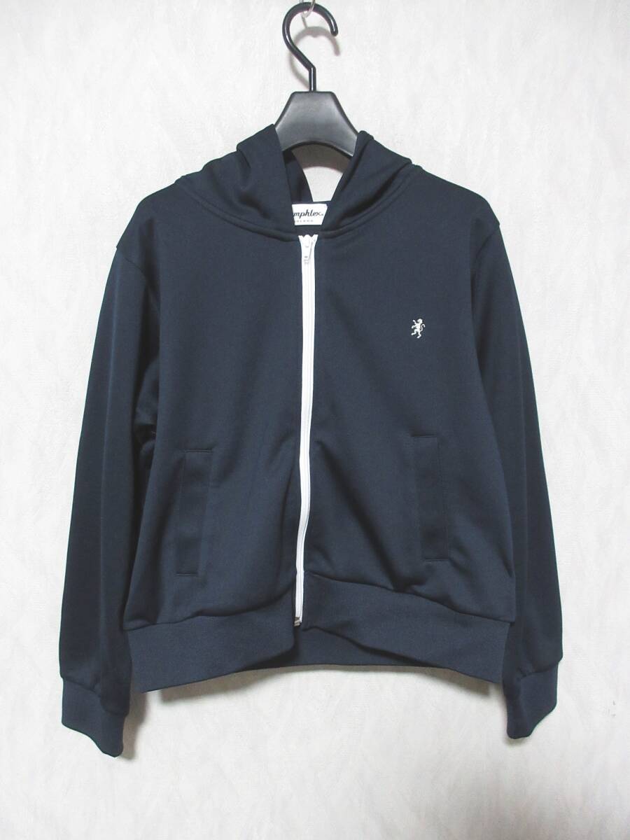 Gymphlex ジムフレックス ジップフーディージャケット GY-C0373 レディース 14 ネイビー kn2590拍卖