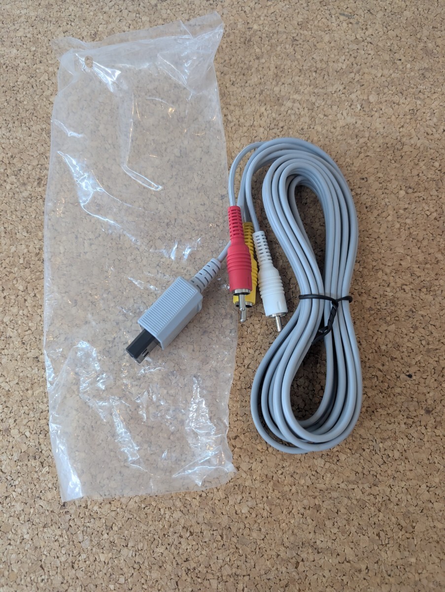 未使用品 Wii/Wii U AVケーブル RVL-009 任天堂 拍卖