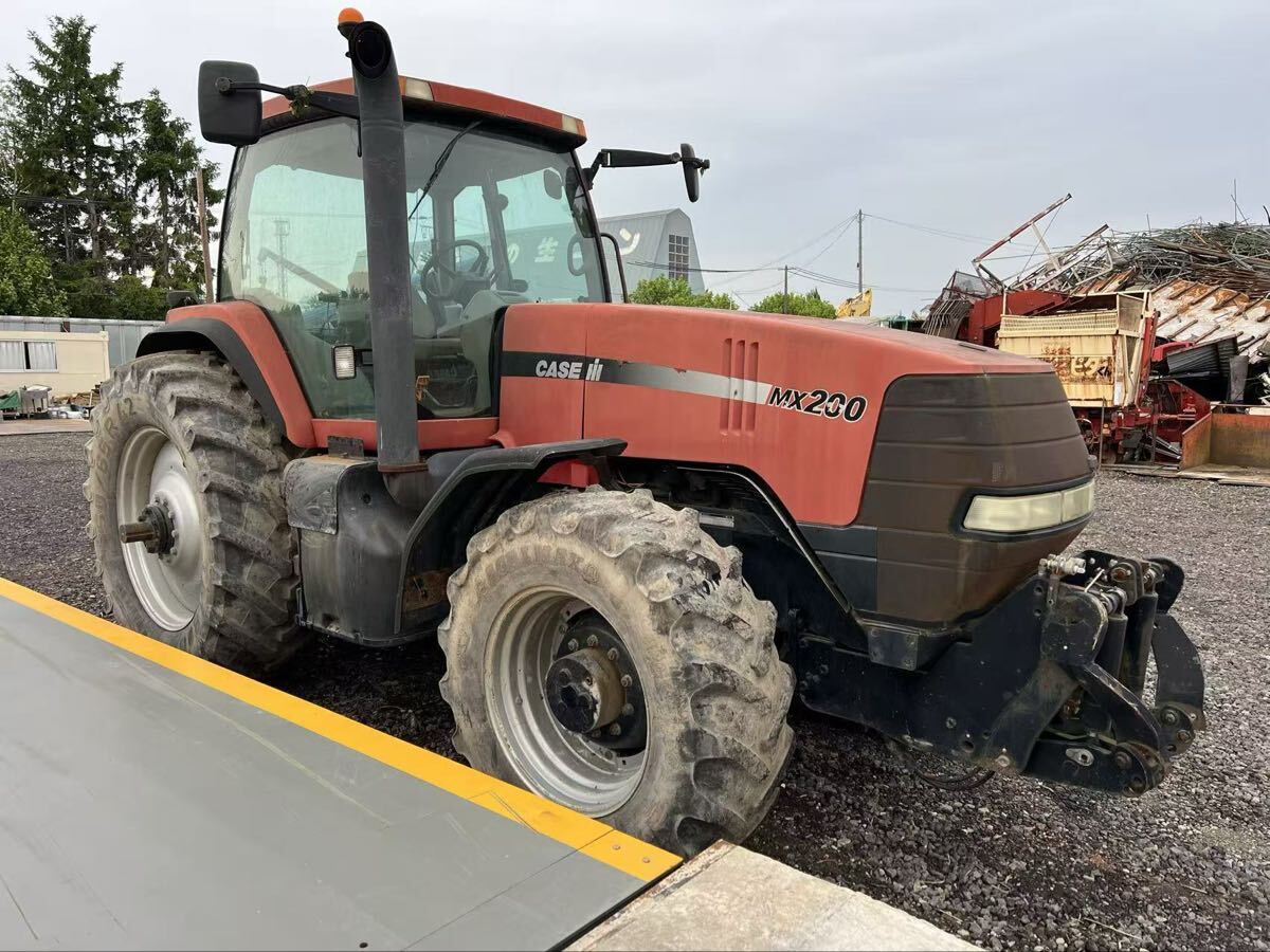 【北海道岩見沢発】CASE MX200 トラクター キャビン パワステ 4WD ディーゼル エアコン 水平 4951時間 拍卖