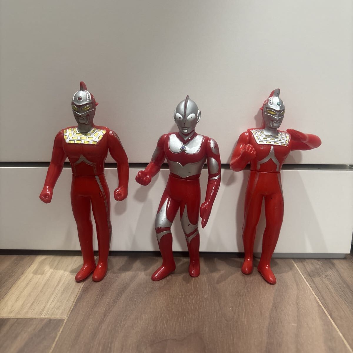 ウルトラマン ソフビ 当時物 日本製 3体セット 廃盤品拍卖